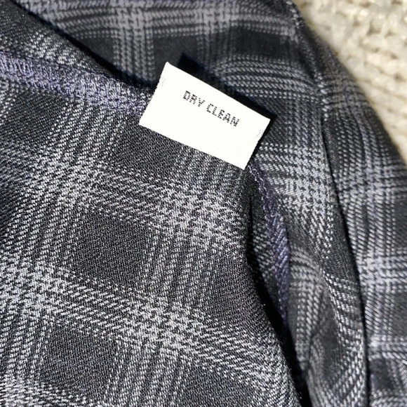 Bryn Walker black plaid size large dress - Picture 8 of 9